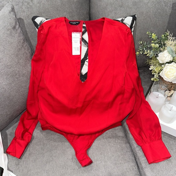 Bebe long sleeve bodysuit size L - Picture 1 of 3